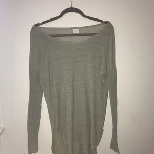 Dolphin Hem Off the Shoulder Top